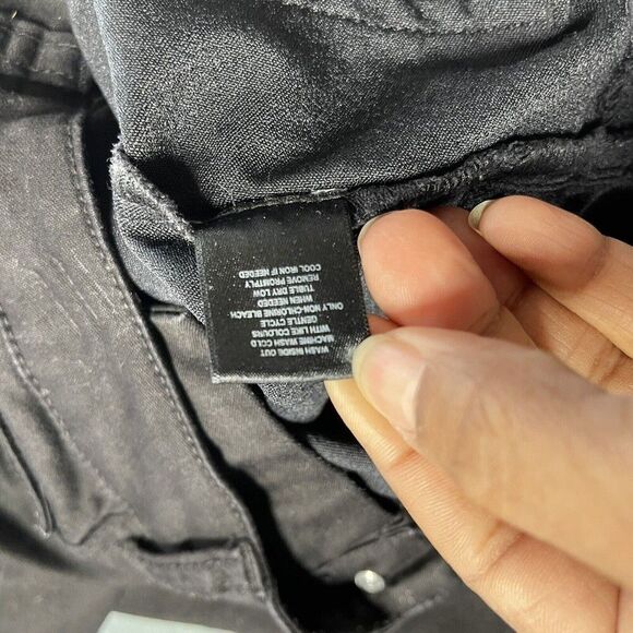 Girls Black Skinny Design Long Khakis Pants SIze 8 - Picture 14 of 14